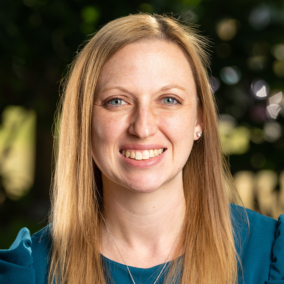 Profile image of staff member Caitlin Bach, Assistant Director, Career Coaching & Education.